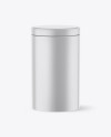 Matte Storage Jar Mockup - High-Angle Shot