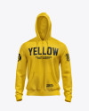 Men’s Full-Zip Hoodie Mockup - Front View