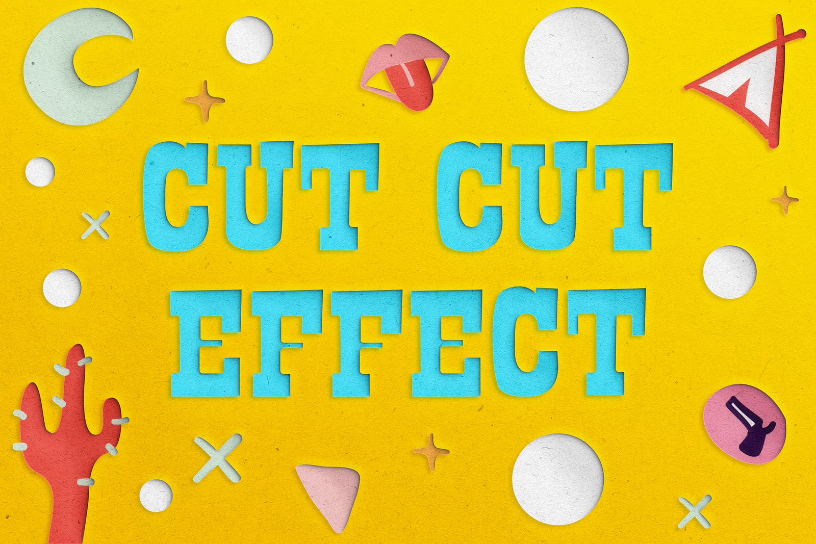 Cut Cut Effect Cut Cut Effect