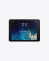 Horizontal iPad Mockup Mockup - Front View