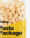 Fiocchi Rigati Pasta Mockup - Front View