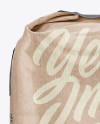 1 kg Kraft Paper Bag Mockup - Front View