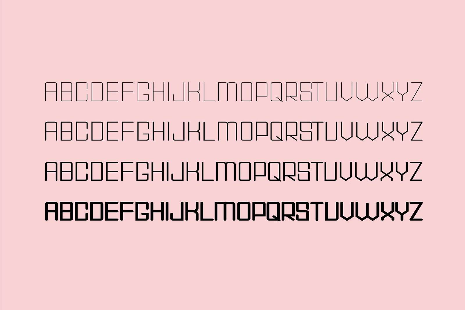 Domino font family Domino font family