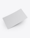 Business Card Mockup - High Angle Shot