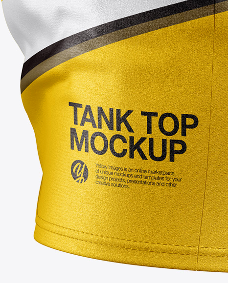 Tank Top Mockup - Side View