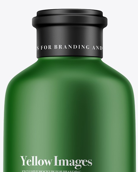 Matte Shampoo Bottle Mockup