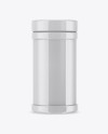 Glossy Protein Jar Mockup