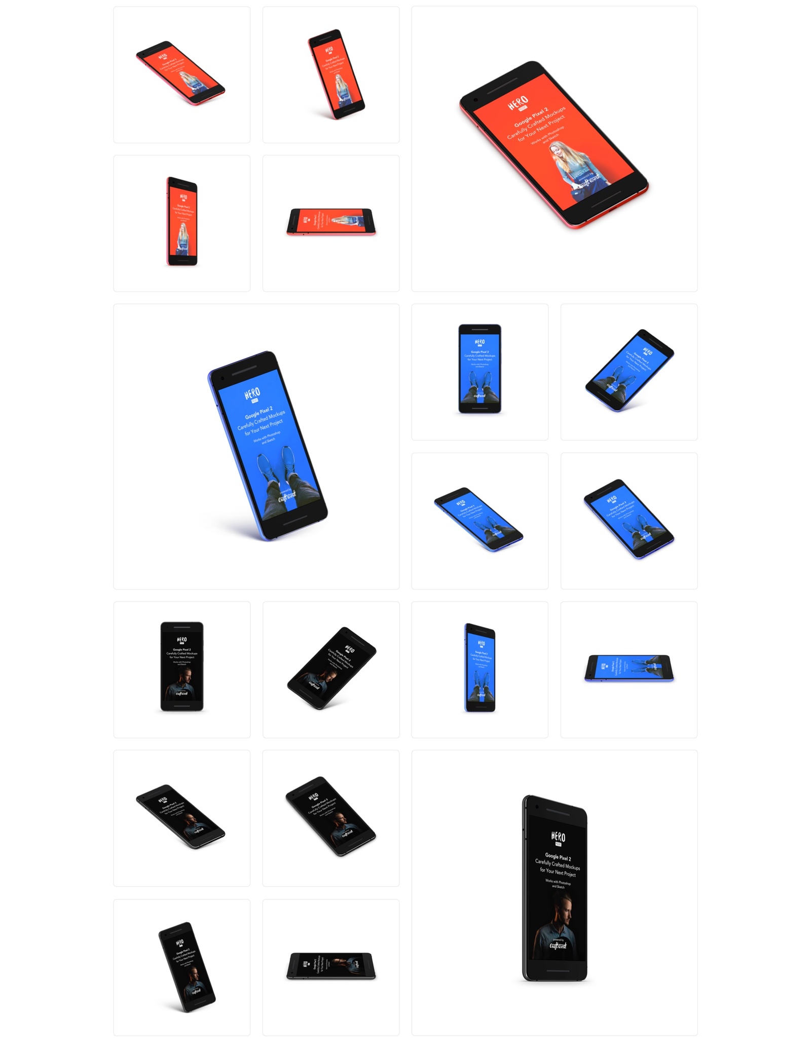 HERO Google Pixel 2 & 2 XL HERO Google Pixel 2 & 2 XL