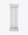 Matte Snack Bar Mockup - Back View