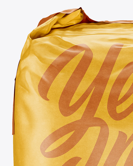 2 kg Matte Paper Bag Mockup - Front View