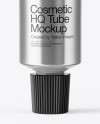 Metallic Cosmetic Tube Mockup