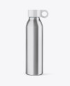 Metallic Water Bottle Mockup