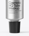 Matte Metallic Cosmetic Tube Mockup
