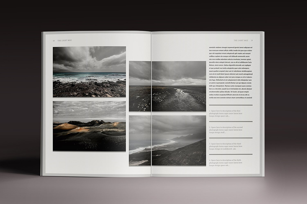 Lightazine Indesign Template Lightazine Indesign Template