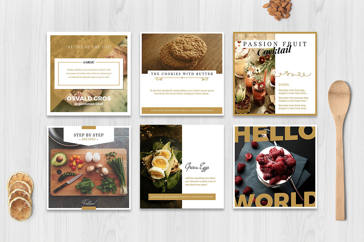 Food Social Media Pack