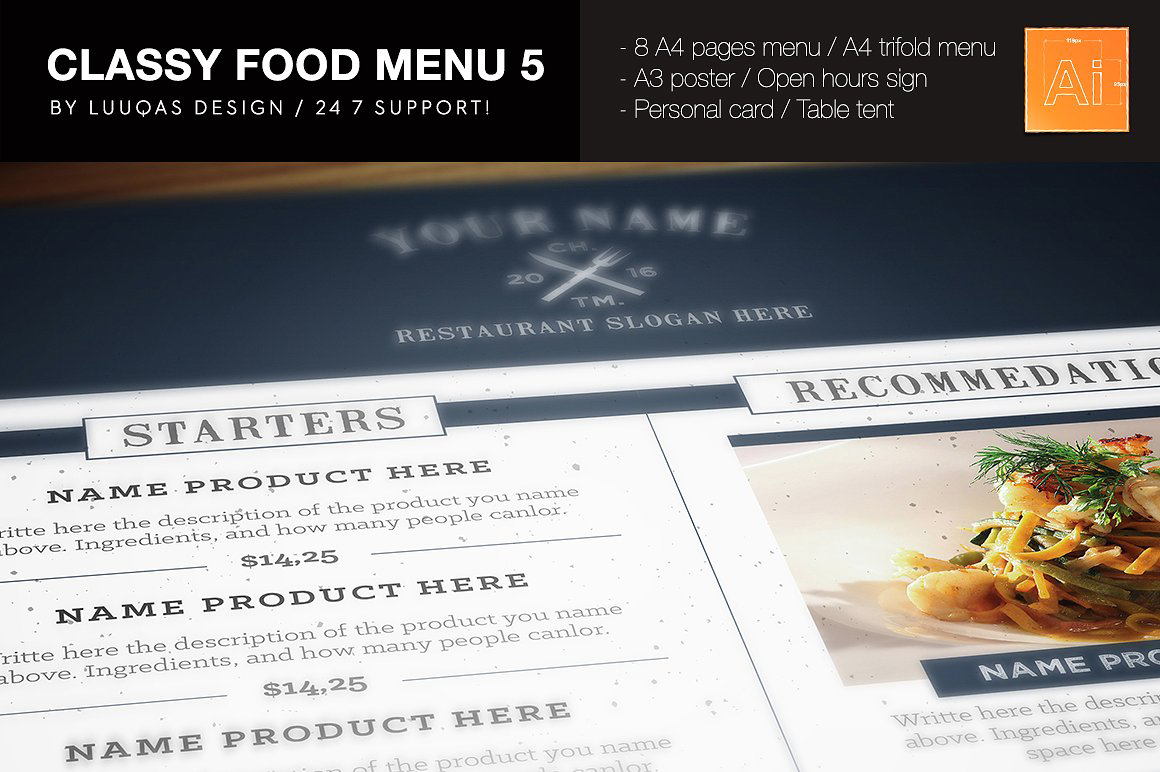 Clasy Food Menu 5 Clasy Food Menu 5