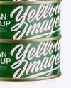 Four Cans Mockup