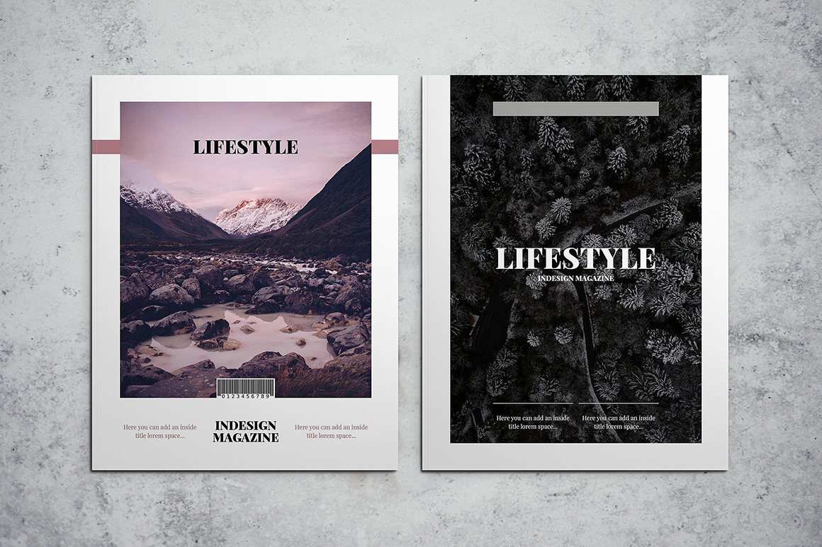 LifeStyle magazine Indesign Template LifeStyle magazine Indesign Template