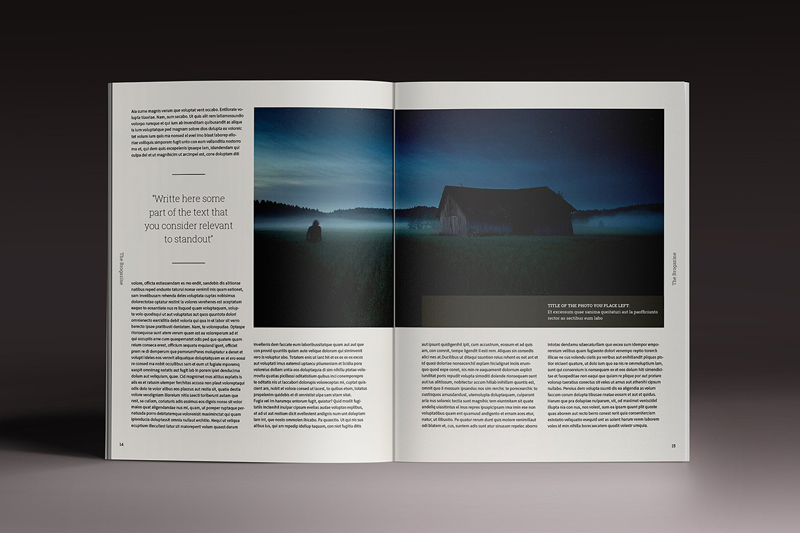 Brogazine Indesign Template Brogazine Indesign Template