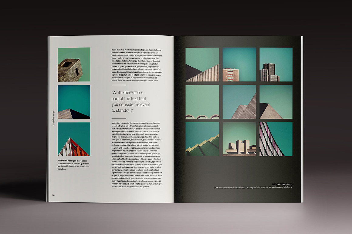 Brogazine Indesign Template Brogazine Indesign Template