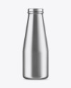 Metallic Bottle Mockup