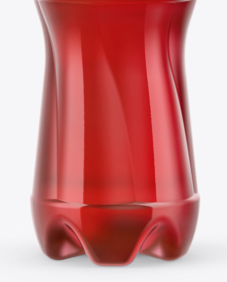 Plastic Bottle With Soft Drink Mockup