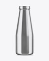 Metallic Bottle Mockup