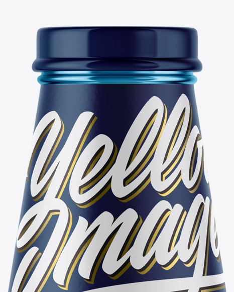 Metallic Bottle Mockup