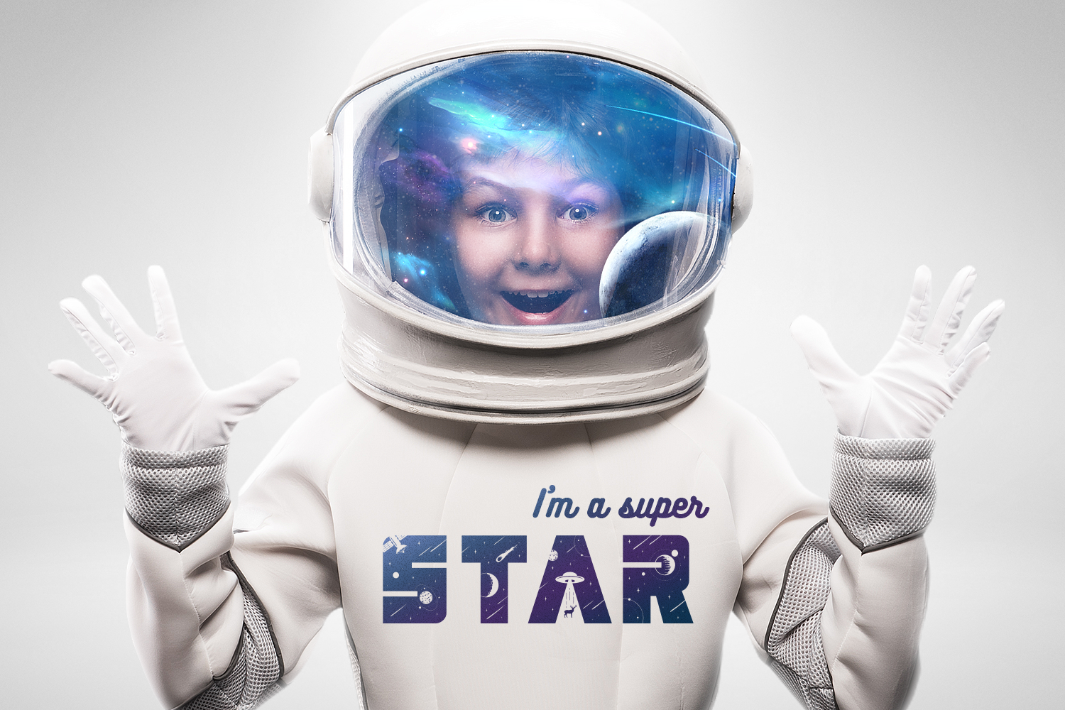 Lost In Space. Color Font (SVG) Lost In Space. Color Font (SVG)