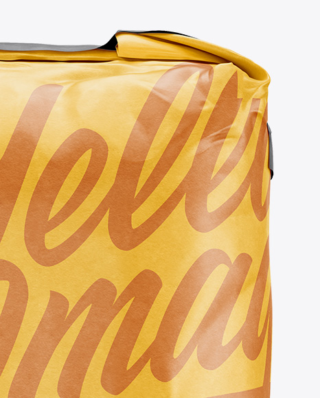 3 kg Matte Paper Bag Mockup - Front View