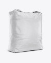 5 kg Matte Paper Bag Mockup - Halfside View