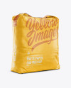 5 kg Matte Paper Bag Mockup - Halfside View