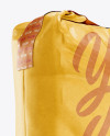 5 kg Matte Paper Bag Mockup - Halfside View