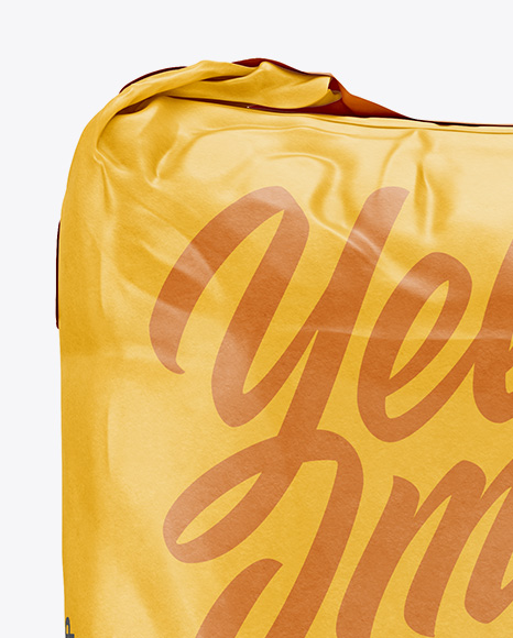 5 kg Matte Paper Bag Mockup - Front View