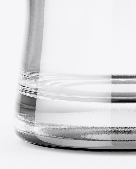 Empty Revival Glass Mockup