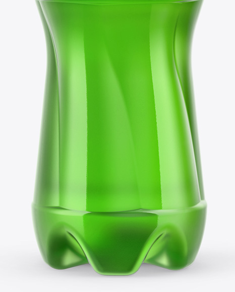 Plastic Bottle With Soft Drink Mockup