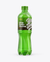 Plastic Bottle With Soft Drink Mockup