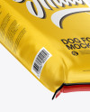 Dog Food Bag Mockup - Half Side View (High-Angle Shot)