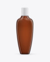 Amber Shampoo Bottle Mockup
