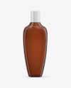 Amber Shampoo Bottle Mockup