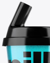 Plastic Pill Swallowing Cup Mockup