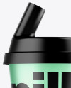 Plastic Pill Swallowing Cup Mockup