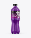 Glossy Plastic Bottle Mockup