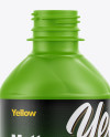 Matte Plastic Bottle Mockup