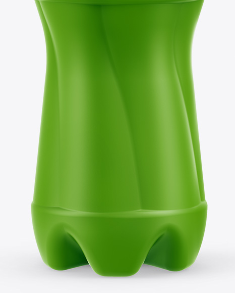 Matte Plastic Bottle Mockup