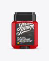 Glossy Plastic Deodorant Tube Mockup