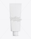 Matte Plastic Cosmetic Tube Mockup