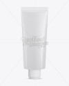 Frosted Plastic Cosmetic Tube Mockup