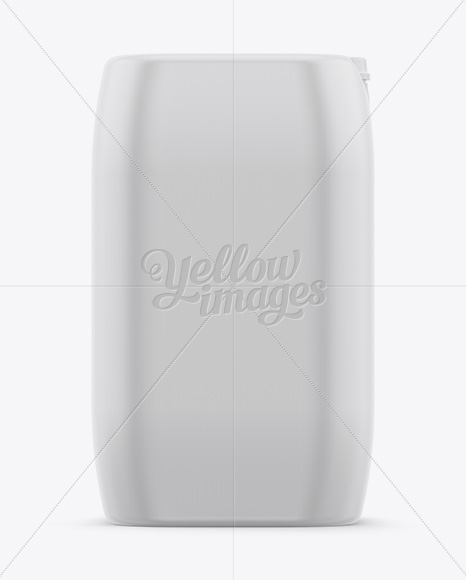 40L Plastic Jerrycan Mockup - Free Download Images High Quality PNG