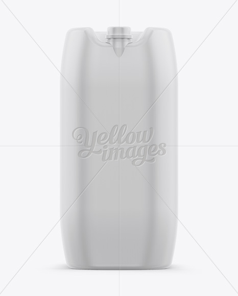 40L Plastic Jerrycan Mockup - Free Download Images High Quality PNG